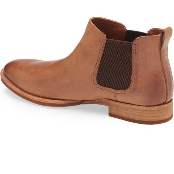 Kork-Ease Kit Chelsea Brown Leather Slip-on Ankle Boot Bootie - Sz 9, New In Box - Picture 3 of 12